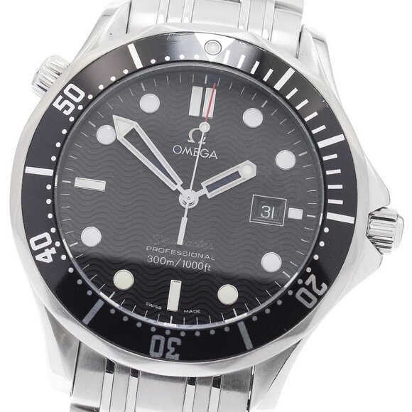 OMEGA Seamaster300 212.30.41.61.01.001 Date black Dial Quartz Men's Watch_894946 - Picture 1 of 6